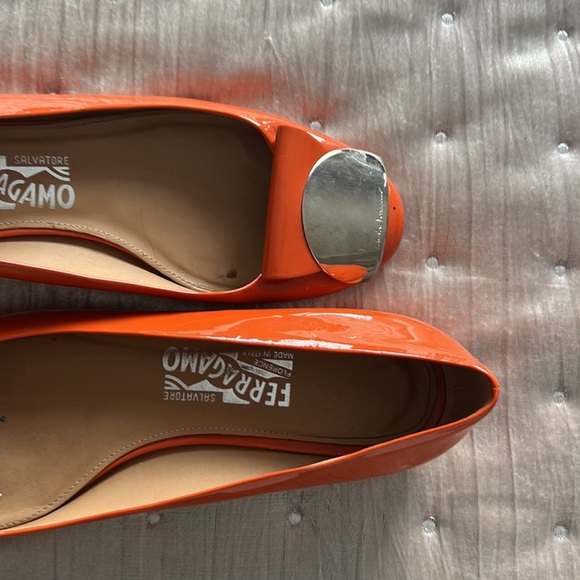 Salvatore ferragamo Orange flat - Picture 4 of 6